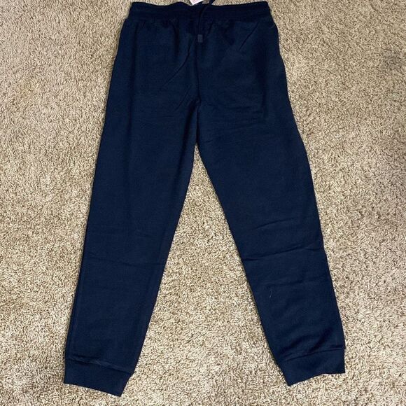 NEW Badgley Mischka black French terry soft jogger pants L - Picture 3 of 7